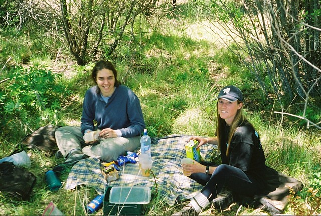 Kate and Kelly (taken at lunch, previous day)