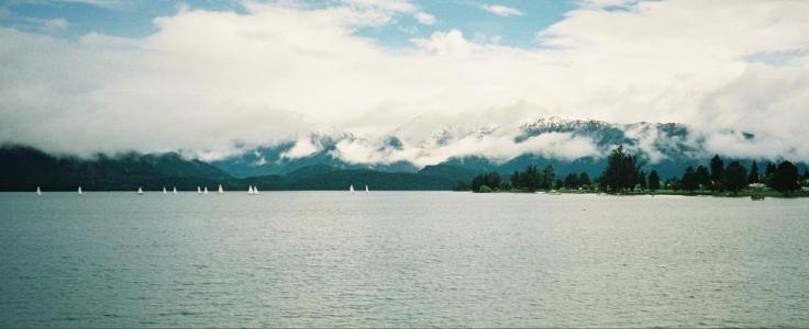 View across Lake Te Anau
