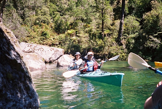 Kayaking in Abel Tasman National Park