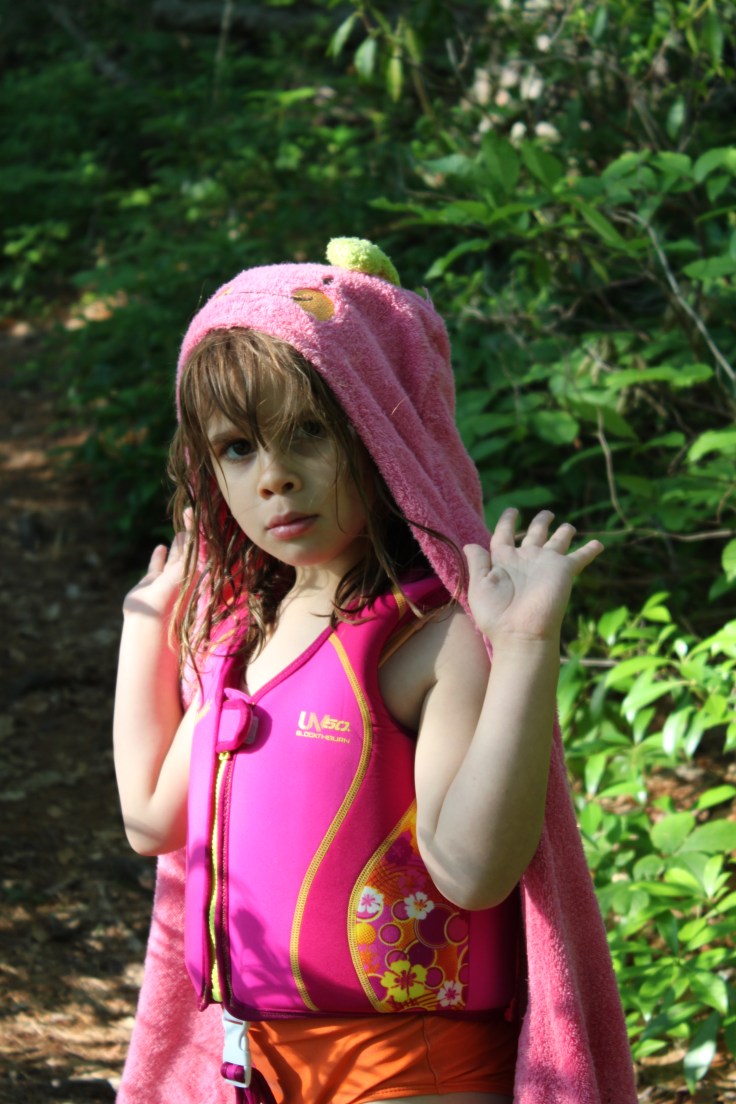 Serious about swimming