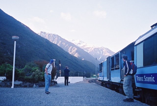 View from the TranzAlpine
