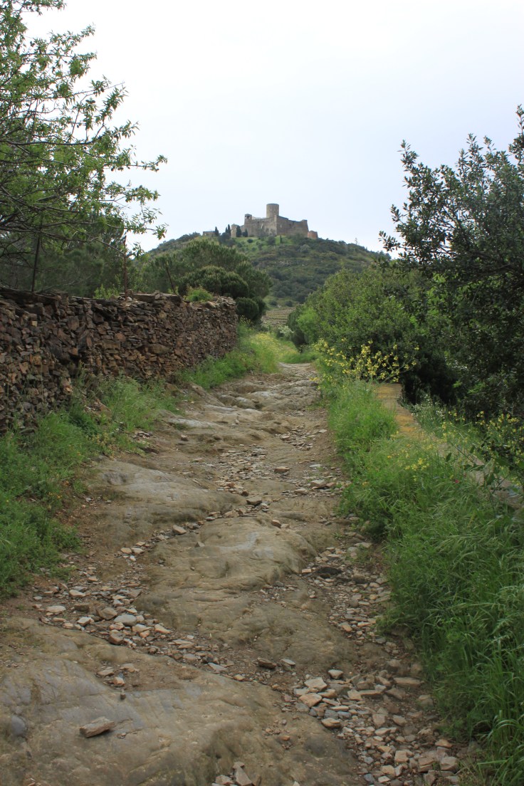 The approach to Fort Sant Elme