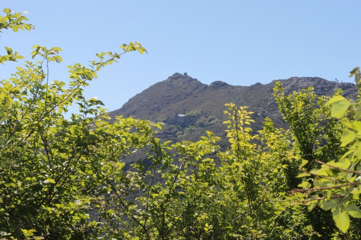 First glimpse of Sant Pere de Rodes